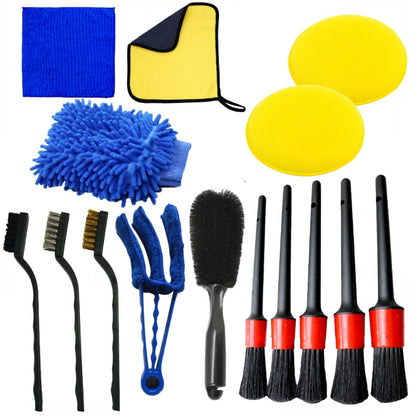 Car Detailing Brush Kit