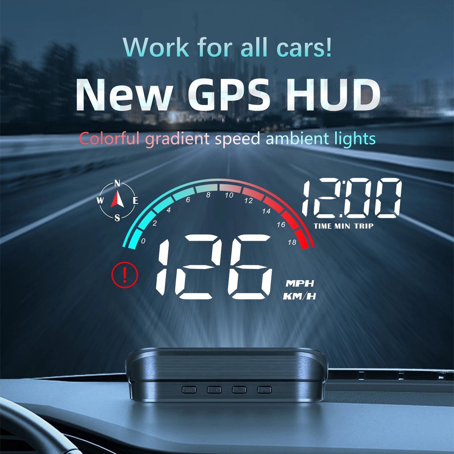 Motormate HUD Speed Display